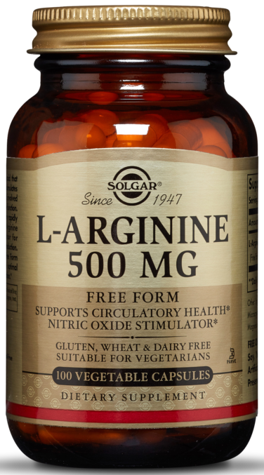 Solgar L-Arginine 500 мг 100 капсул