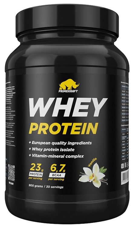 Prime Kraft Whey Protein (банка) 900 грамм