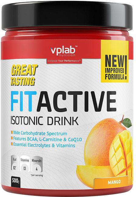 VPLAB FitActive Isotonic Drink 500 грамм
