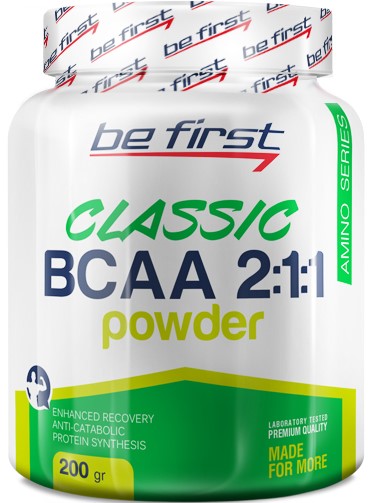 Be First BCAA 2:1:1 Classic Powder 200 грамм