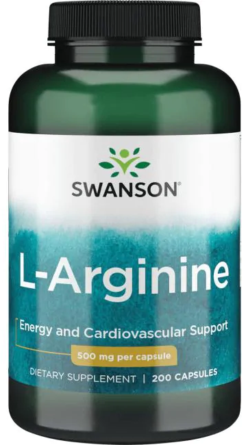 Swanson L-Arginine 500 mg 200 капсул