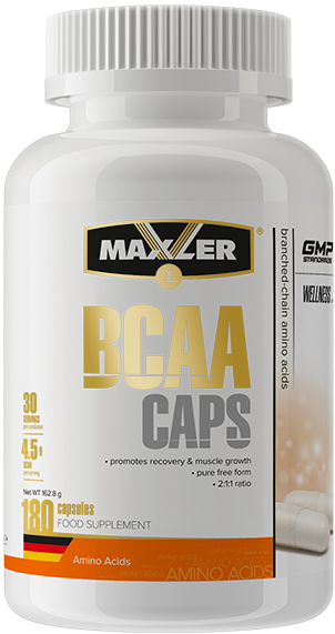 Maxler BCAA Caps 180 капсул