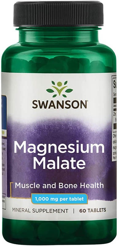 Swanson Magnesium Malate 1000 мг 60 таблеток