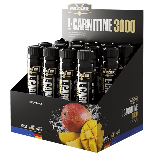 Maxler L-Carnitine Comfortable Shape 3000 14 ампул по 25 мл