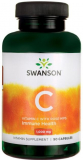 Swanson Vitamin C with Rose Hips 1000 mg 90 капсул