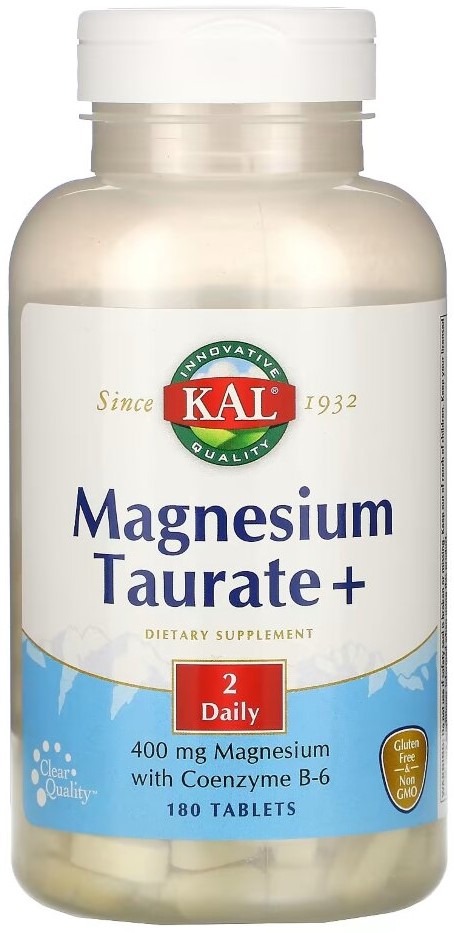 KAL Magnesium Taurate+ (Таурат магния+) 400 мг 180 таблеток