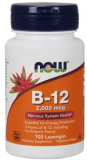 Now Vitamin B-12 2000 мкг 100 таб