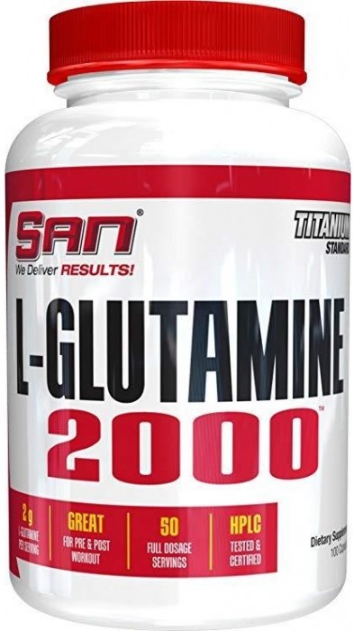 SAN L-Glutamine 2000 100 капсул