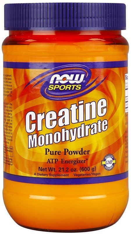 NOW Creatine Monohydrate Powder 600 грамм