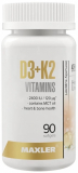 Maxler D3 + K2 Vitamins 90 капсул
