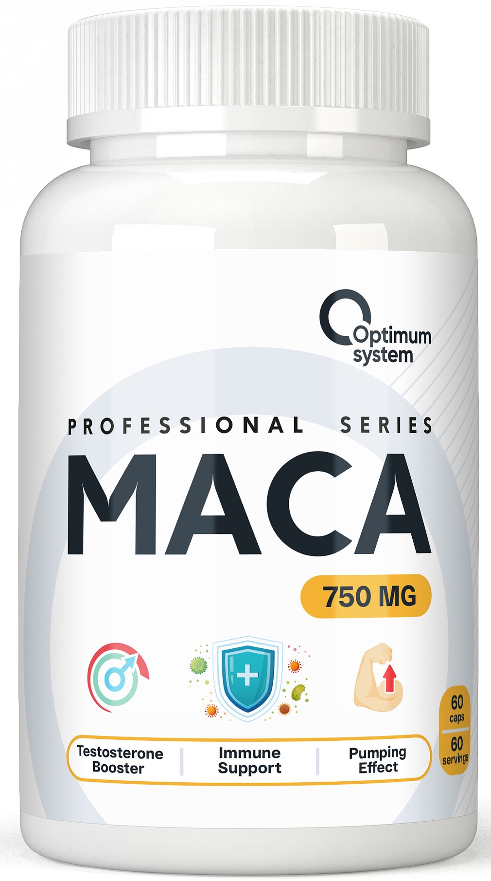 Optimum System Maca 750 мг 60 капсул