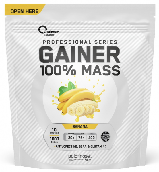 Optimum System 100% MASS GAINER 1000 грамм