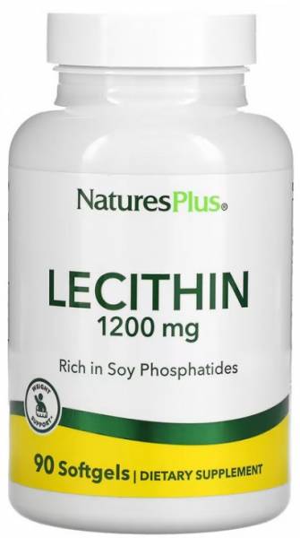 Nature's Plus Lecithin 1200 мг 90 капсул