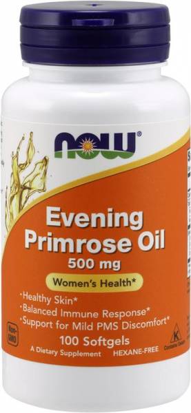 NOW Evening Primrose Oil 500 mg 100 капсул