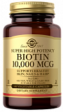 Solgar Biotin 10000 mcg Vegetable Capsules 60 капсул