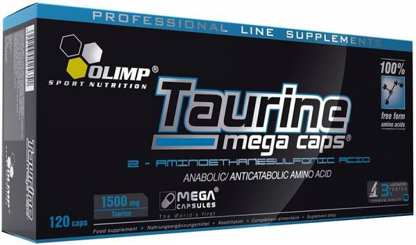Olimp Taurine Mega Caps 120 капсул