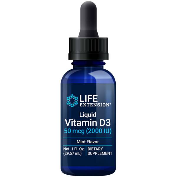 Life Extension Liquid Vitamin D3 2000 ME 29.57 мл