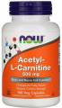Now Acetyl-L-Carnitine 500 мг 100 капсул