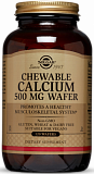 Solgar Chewable Calcium 500 mg Wafers 120 таблеток