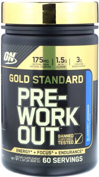 Optimum Nutrition Gold Standard Pre-Workout 600 грамм