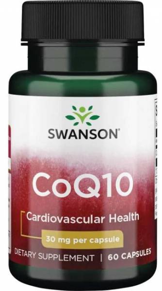Swanson CoQ10 30 Mg 60 капсул
