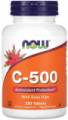 NOW Vitamin C-500 с шиповником 250 таблеток