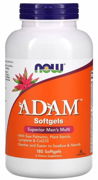 NOW Adam Softgels 180 гелевых капсул