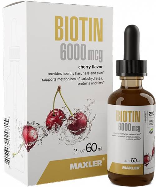 Maxler Biotin 6000 mcg 60 мл