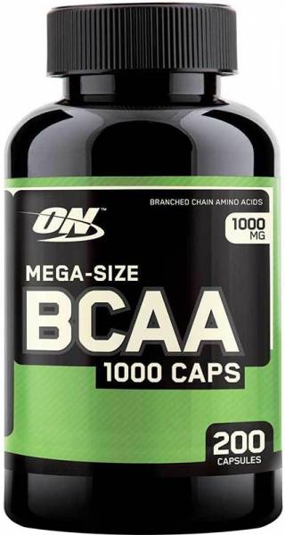 Optimum Nutrition BCAA 1000 Caps 200 капсул