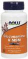 NOW Glucosamine MSM 750/250 мг 60 капсул