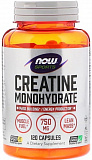 NOW Creatine Monohydrate 750 mg 120 капсул