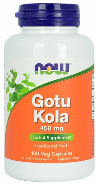 Now Gotu Kola 450 mg 100 капсул