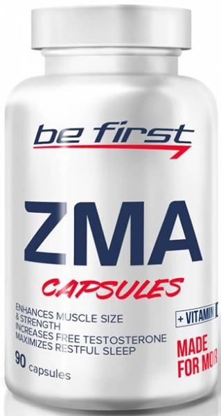 Be First ZMA + Vitamin D3 90 капсул