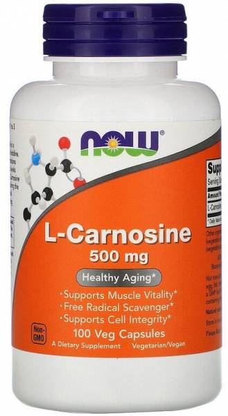 Now L-Carnosine 500 мг 100 капсул