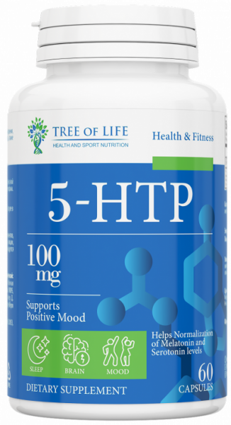Tree of Life 5-HTP 100mg 60 капсул