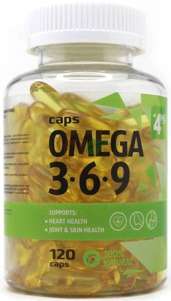 4Me Nutrition Omega 3-6-9 120 капсул