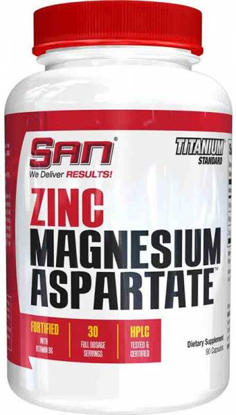 SAN Zinc Magnesium Aspartate 90 капсул
