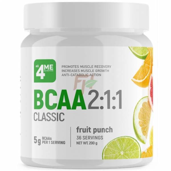 4Me Nutrition BCAA Classic 2:1:1 200 грамм