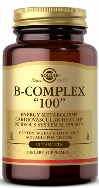 Solgar B-Complex 100 50 таблеток
