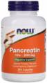NOW Pancreatin 2000 Панкреатин 250 капс