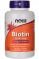 NOW Biotin 5000 mcg 120 капсул