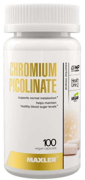 Maxler Chromium Picolinate 100 капсул