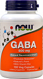 NOW GABA 500 мг 100 капсул
