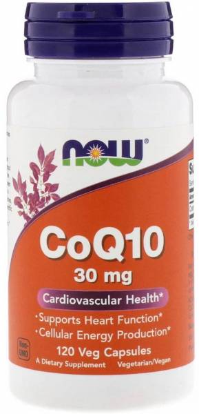 NOW CoQ10 30 mg 120 капсул