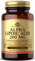 Solgar Alpha Lipoic Acid  200 мг 50 капсул