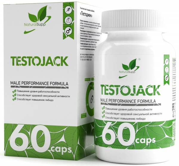 NaturalSupp TestoJack 60 капсул