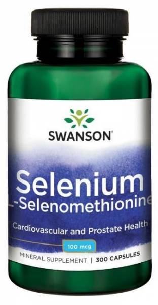 Swanson Selenium 100 mcg 300 капсул