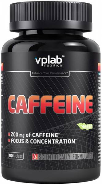 VPLAB Caffeine 200 мг 90 таблеток