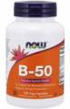 NOW B-50 (комплекс витаминов группы B) 100 капсул