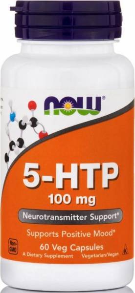 NOW 5-HTP 100 мг 60 капсул